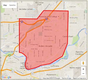 Aerial spraying to control mosquitoes infected with West Nile Virus in the area of Arden Arcade and Carmichael scheduled on June 22nd and 23rd from approximately 8:00pm to midnight. Sign up for live updates by texting "sprayupdate" to 31996.